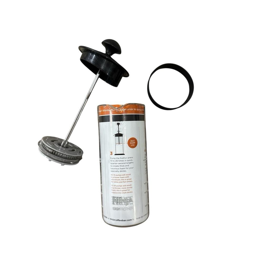 Ninja Easy Frother Milk Frother for Latte, Espresso Manual Operation